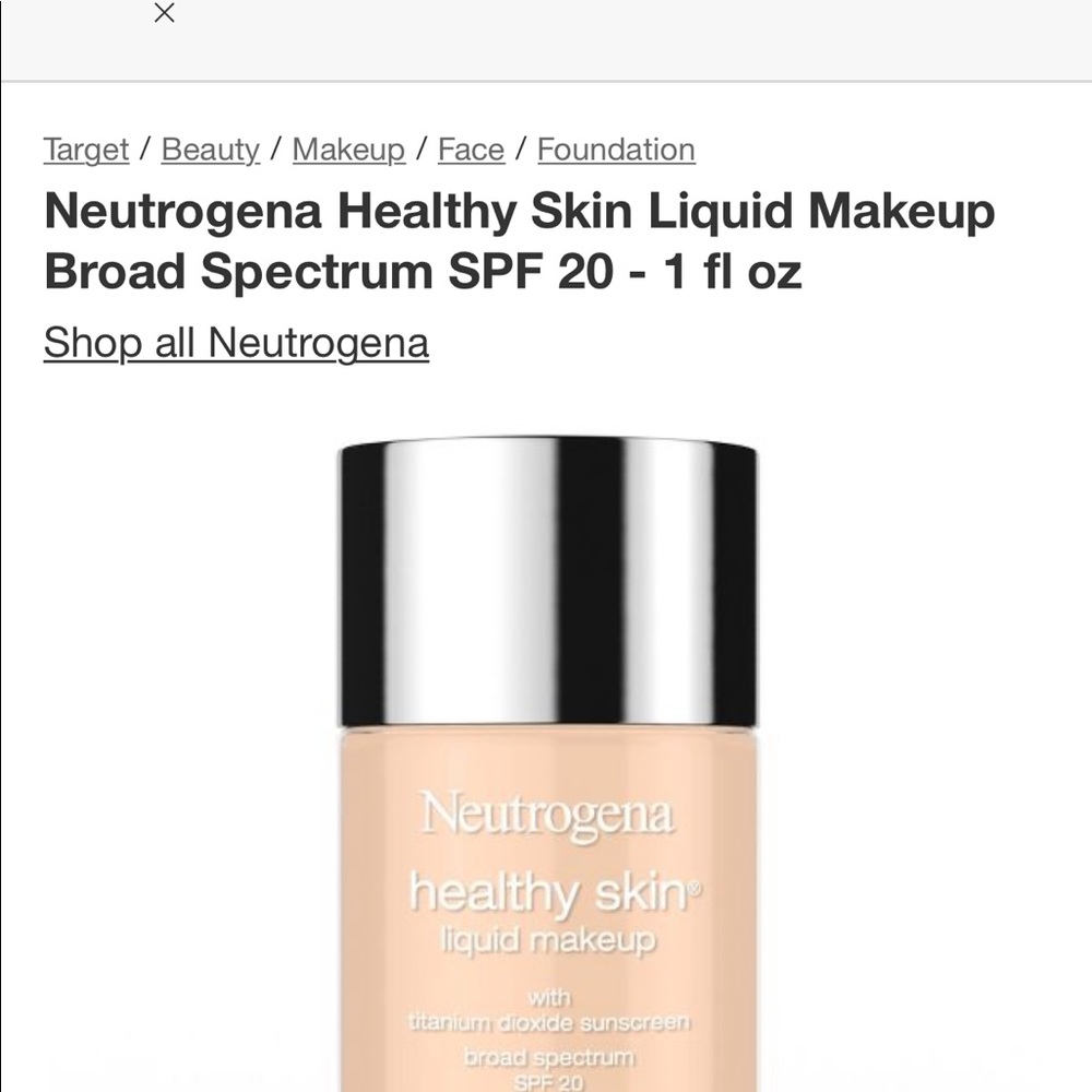 2 bottles of shade 40 Neutrogena liquid makeup